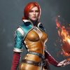 Il cosplay di Triss Merigold da The Witcher 3: Wild Hunt di marukeehl è una gioia per gli occhi